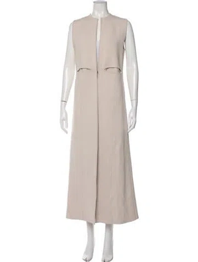 Pre-owned Scanlan Theodore Coat In Neutral