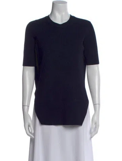 Pre-owned Scanlan Theodore Crew Neck Sweater In Blue