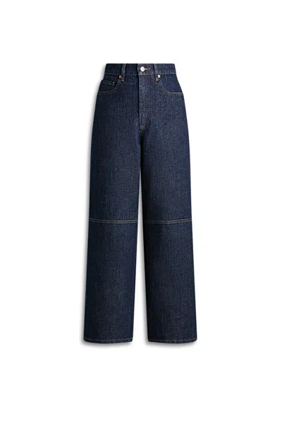 Scanlan Theodore Denim Boy Leg Jean In Blue