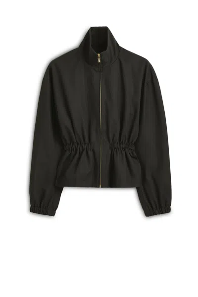 Scanlan Theodore Double Cotton Funnel Neck Jacket