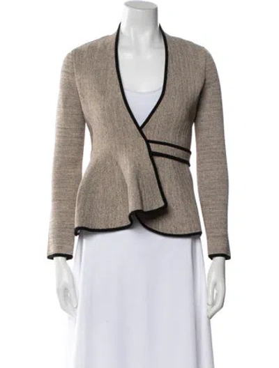 Pre-owned Scanlan Theodore Evening Jacket In Neutral