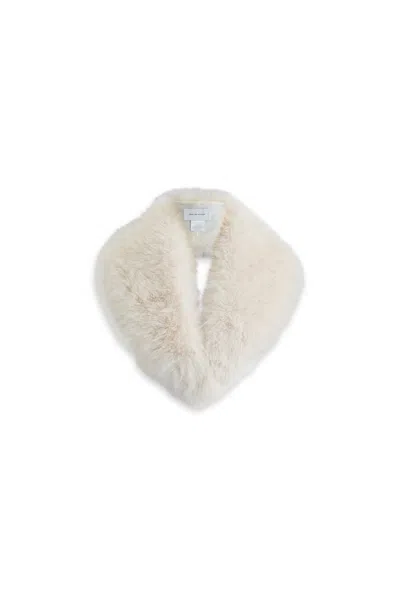 Scanlan Theodore Faux-fur Collar In Alabaster