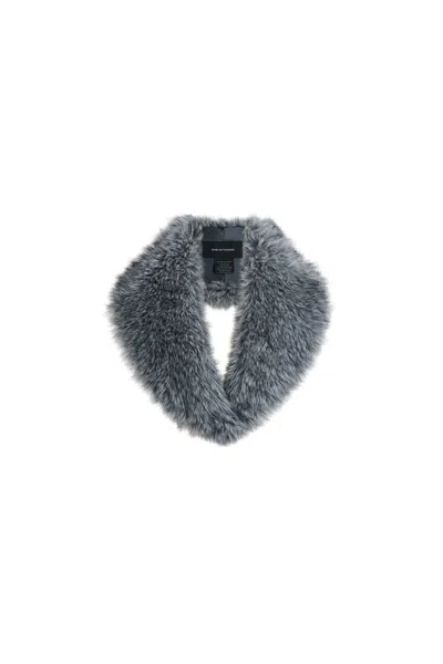 Scanlan Theodore Faux-fur Collar In Silver