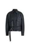 Scanlan Theodore Flannel Patch Pocket Bomber In Pepper