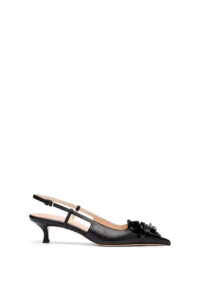 Scanlan Theodore Flora Slingback 4.5 In Black