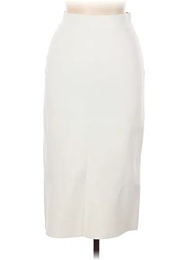 Pre-owned Scanlan Theodore Formal Skirt In Ivory