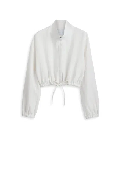 Scanlan Theodore Funnel Neck Soft Jacket In White