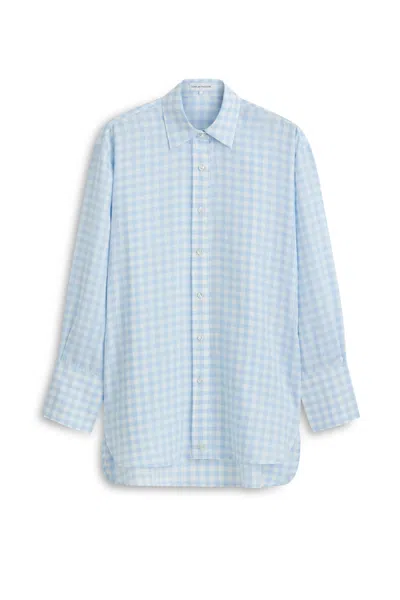 Scanlan Theodore Gingham Shirt In Blue
