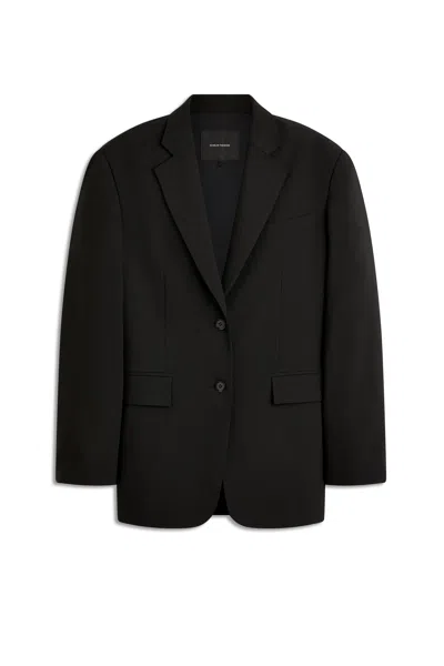 Scanlan Theodore Gotham Oversized Jacket In Black