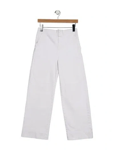 Pre-owned Scanlan Theodore High-rise Wide Leg Jeans In Blue