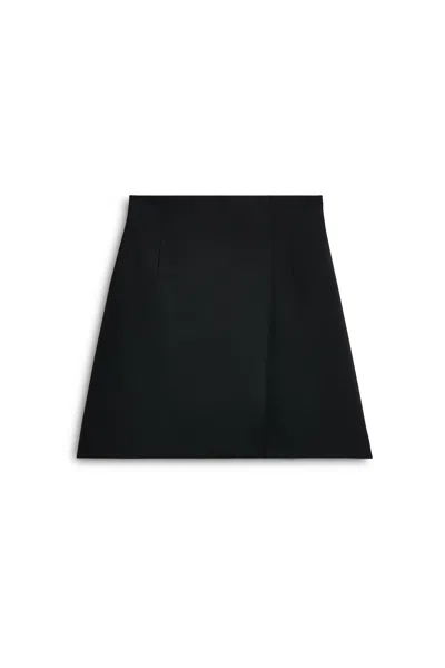 Scanlan Theodore Italian Milano Wrap Skirt In Black