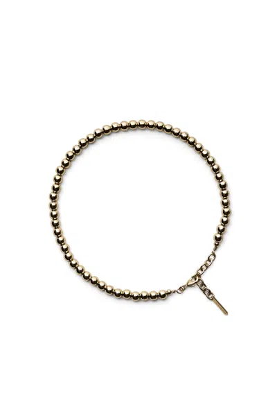 Scanlan Theodore Italian Small Sphere Choker In Light.gold