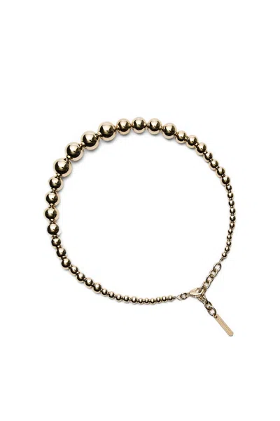 Scanlan Theodore Italian Sphere Choker In Gold