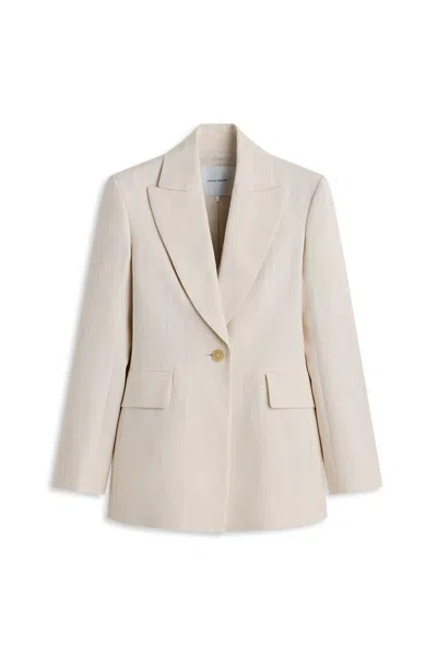 Scanlan Theodore Italian Textured Jacket In Neutral