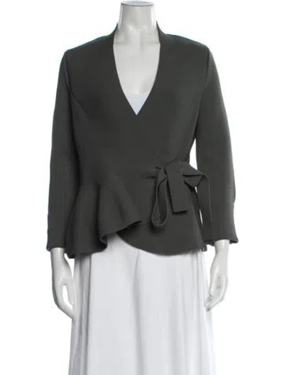 Pre-owned Scanlan Theodore Jacket In Green