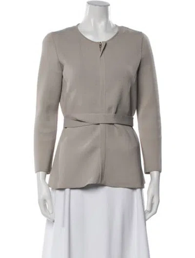 Pre-owned Scanlan Theodore Jacket In Neutrals