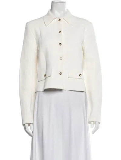 Pre-owned Scanlan Theodore Jacket In Neutrals