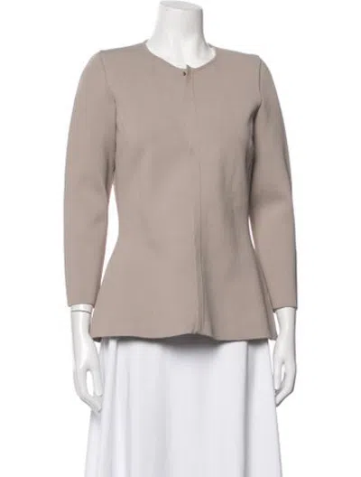 Pre-owned Scanlan Theodore Jacket In Neutrals