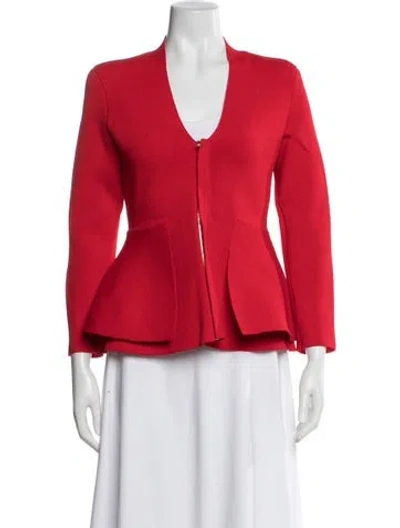 Pre-owned Scanlan Theodore Jacket In Red