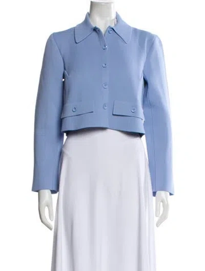 Pre-owned Scanlan Theodore Jacket W/ Tags In Blue