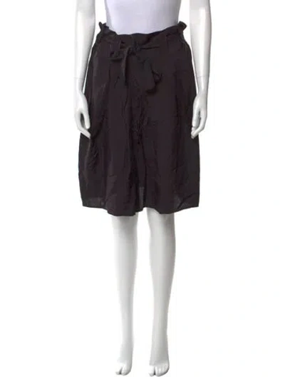 Pre-owned Scanlan Theodore Knee-length Skirt In Black