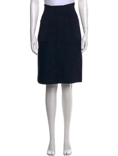 Pre-owned Scanlan Theodore Knee-length Skirt In Black