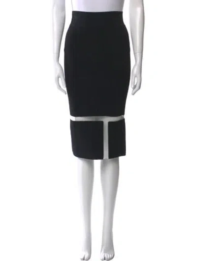 Pre-owned Scanlan Theodore Knee-length Skirt In Neutral