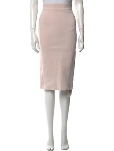 Pre-owned Scanlan Theodore Knee-length Skirt In Neutral