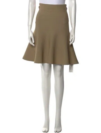 Pre-owned Scanlan Theodore Knee-length Skirt In Neutral