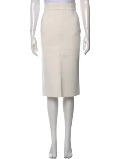Pre-owned Scanlan Theodore Knee-length Skirt In Neutral