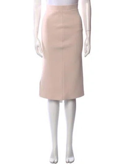 Pre-owned Scanlan Theodore Knee-length Skirt In Pink