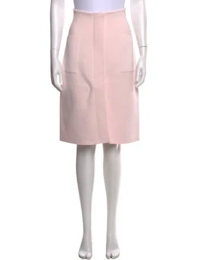 Pre-owned Scanlan Theodore Knee-length Skirt In Pink