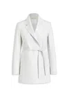 Scanlan Theodore Leather Bonded Jacket In White
