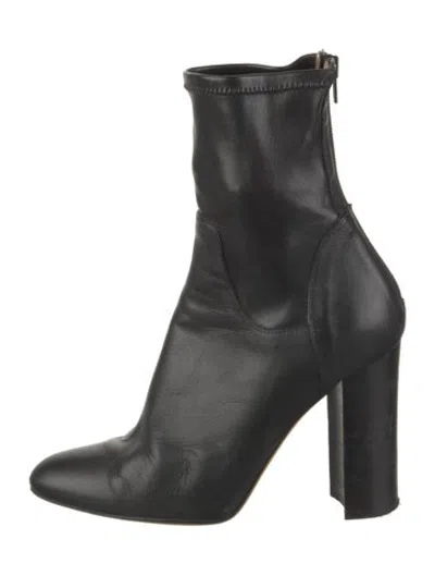 Pre-owned Scanlan Theodore Leather Boots In Black