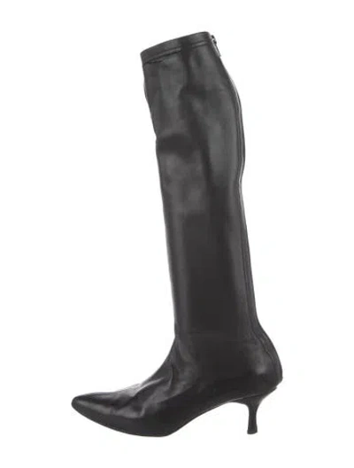 Pre-owned Scanlan Theodore Leather Boots In Brown
