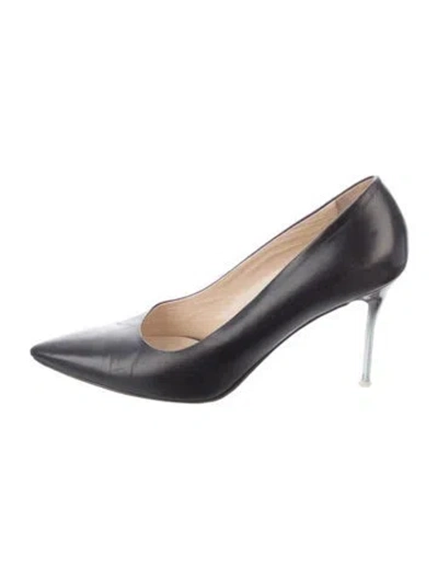 Pre-owned Scanlan Theodore Leather Pumps In Black