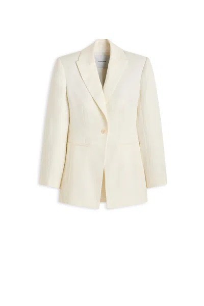 Scanlan Theodore Linen Tailored Jacket In White
