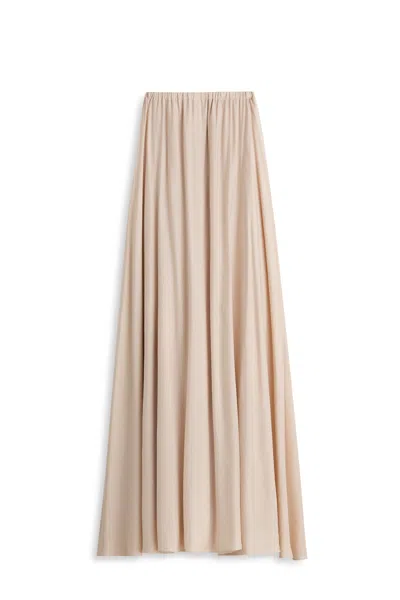 Scanlan Theodore Long Soft Skirt In Neutral
