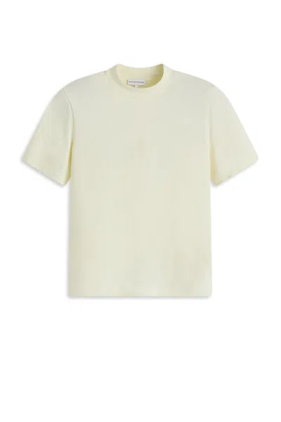 Scanlan Theodore Mercerised Shoulder Pad Tee In White