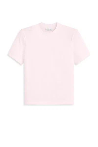 Scanlan Theodore Mercerised Shoulder Pad Tee In Pink