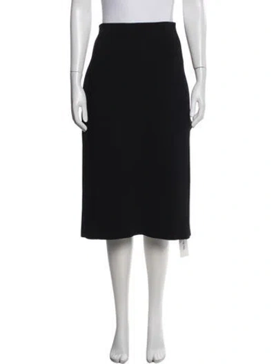 Pre-owned Scanlan Theodore Midi Length Skirt In Blue