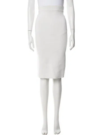 Pre-owned Scanlan Theodore Midi Length Skirt In Gray