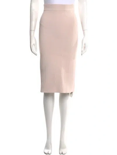 Pre-owned Scanlan Theodore Midi Length Skirt In Neutrals