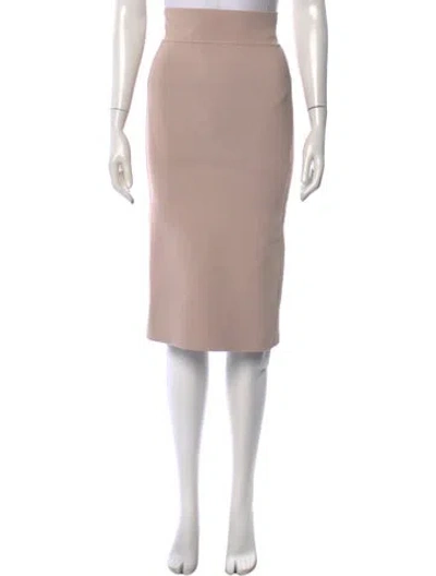 Pre-owned Scanlan Theodore Midi Length Skirt In Neutrals