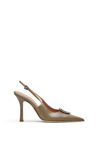 Scanlan Theodore Mini Triangle Slingback 9.5 In Brown