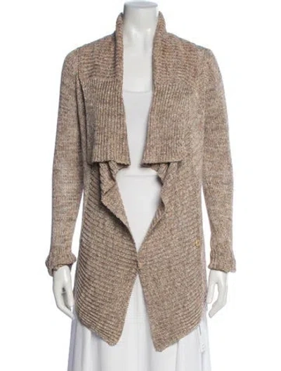 Pre-owned Scanlan Theodore Open Front Sweater In Multicolor