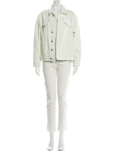 Pre-owned Scanlan Theodore Pant Set In Green