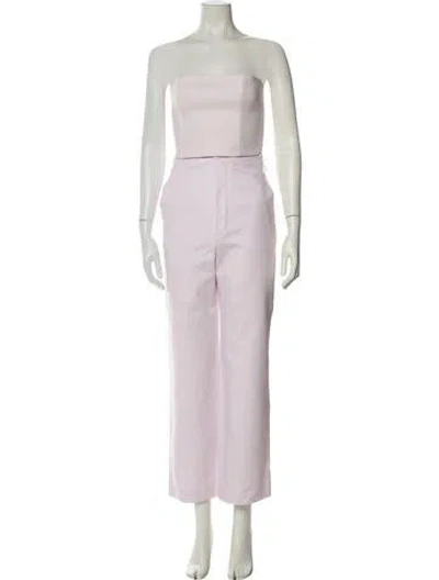 Pre-owned Scanlan Theodore Pant Set In Pink