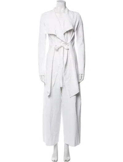 Pre-owned Scanlan Theodore Pant Set In White