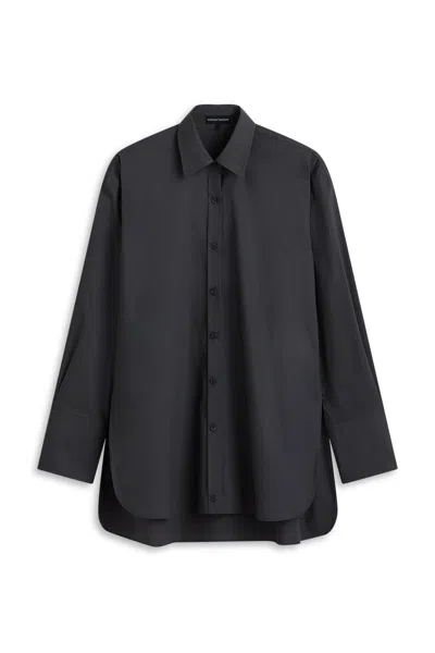 Scanlan Theodore Parachute Cotton Shirt In Anthracite